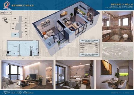 Bán căn hộ chung cư tại Dự án Beverly Hills Hạ Long, Hạ Long,  Quảng Ninh diện tích 36m2  giá 1.2 Tỷ