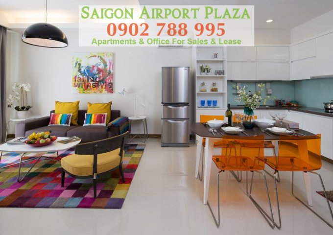 PKD cần bán gấp CH 2PN Saigon Airport Plaza giá chỉ 4,1 tỷ, NT cao cấp. Hotline 0902 788 995 