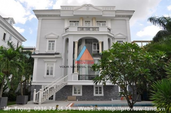 Bán biệt thự Thảo Điền mặt tiền sông Saigon Quận 2 800m2 nhà đẹp giá 73 tỷ