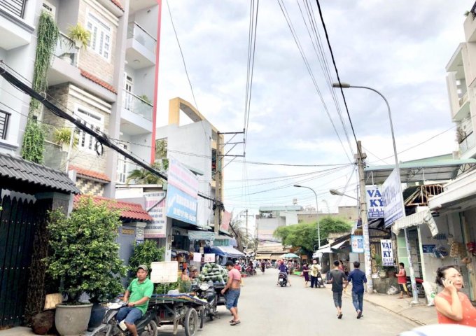 Nhà mới xây đường Nguyễn Thị Đặng cạnh chợ, tiện ích đầy đủ hiện hữu