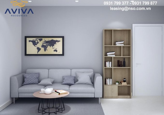 Cho thuê căn hộ Aviva Residences gần khu Vsip 1 Bình Dương 1 - 2PN, đầy đủ nội thất