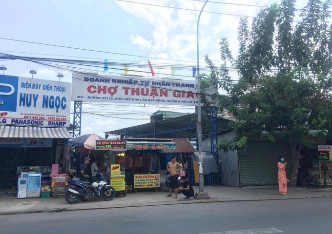 Bán nhanh lô đất Thuận Giao, đối diện chợ Thuận Giao