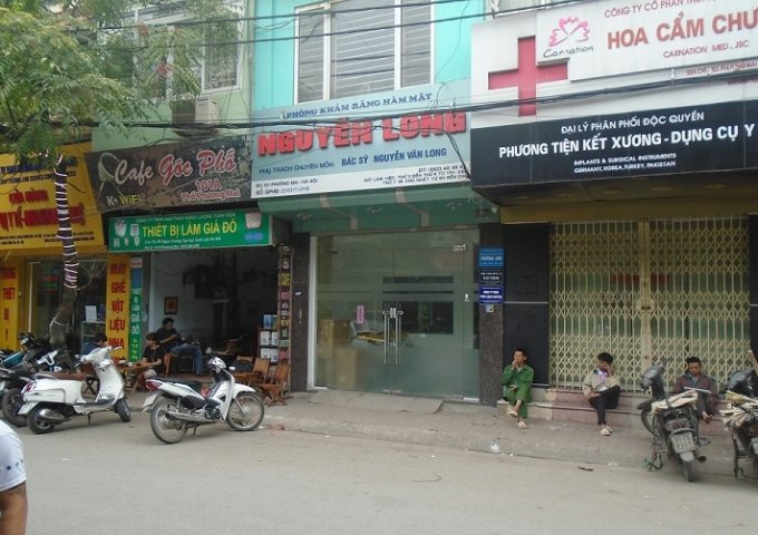 Bán nhà mặt phố Phương Mai, kinh doanh thiết bị y tế, hiệu thuốc, 38m2, 1 tầng. Giá 5,3 tỷ SĐCC