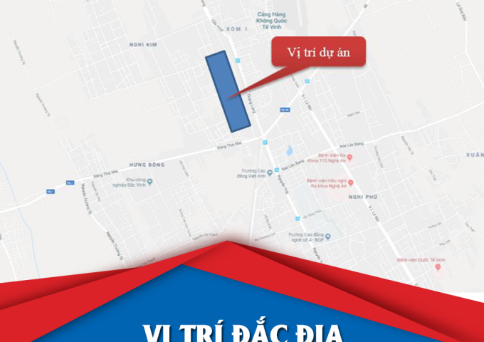 Đất nền Nghi Kim, cạnh bến xe Bắc Vinh, giá chỉ từ 800 triệu/nền