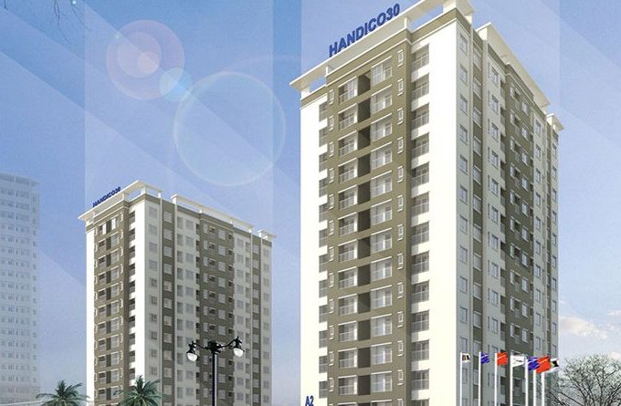 Bán căn hộ chung cư Handico 30, tel: 0986553739