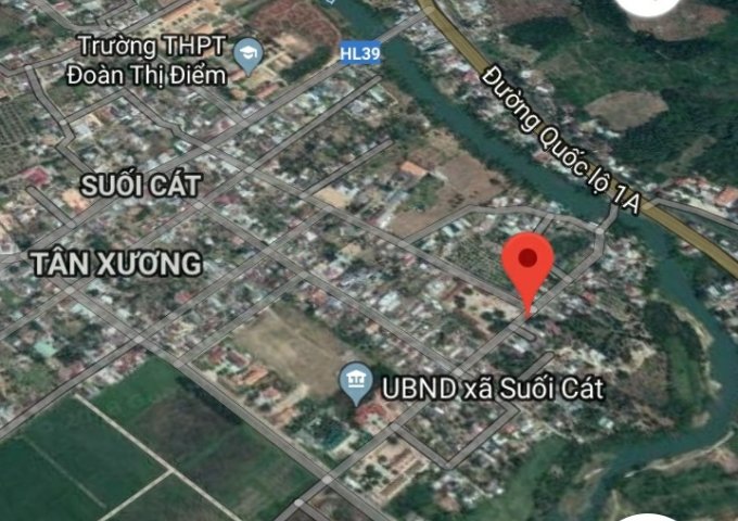 Bán đất thổ cư xã Suối Cát, Cam Lâm, diện tích 5x25m