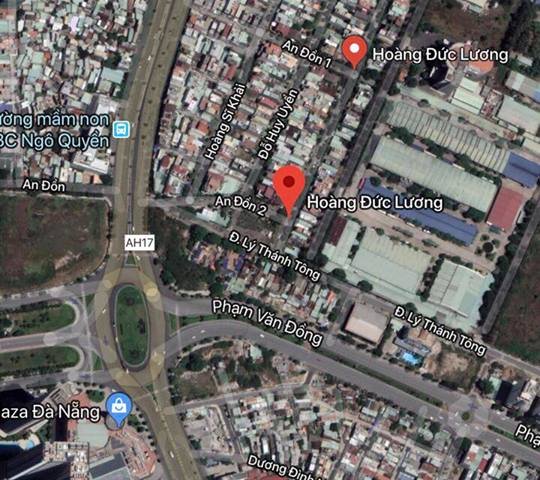 Bán đất mặt tiền 7m5 Hoàng Đức Lương, Sơn Trà, TP Đà Nẵng 