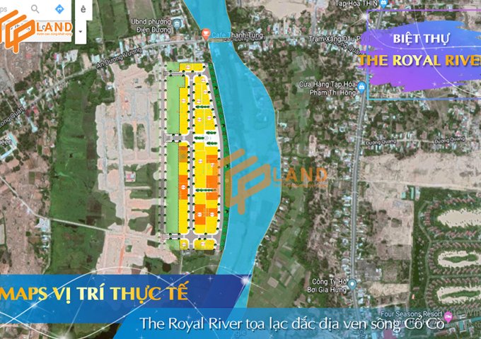 Ra mắt dự án mặt tiền Sông Cổ Cò ven Hội An giá rẻ - The Royal River - Thanh toán linh hoạt nhiều giai đoạn, CK cao