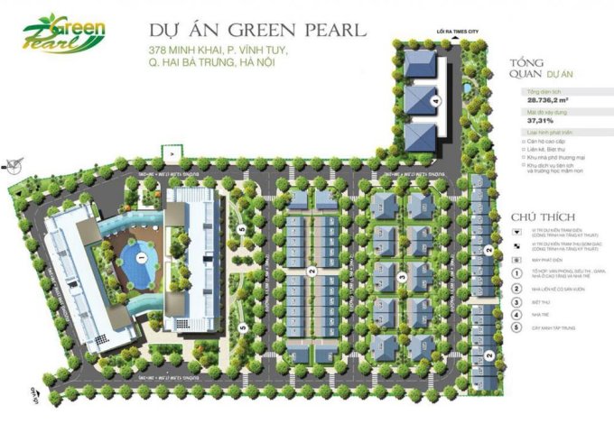 Green Pearl viên ngọc xanh giữa lòng phố, CK 5,5% + LS 0% + Miễn phí DV 3 năm + Tặng Mazda 3