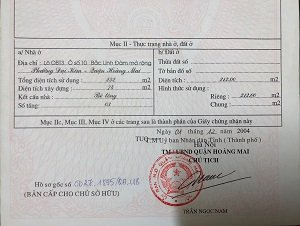 Chính chủ chuyển nhà mới - bán biệt thự khu Bắc Linh Đàm, Hoàng Mai, Hà Nội
