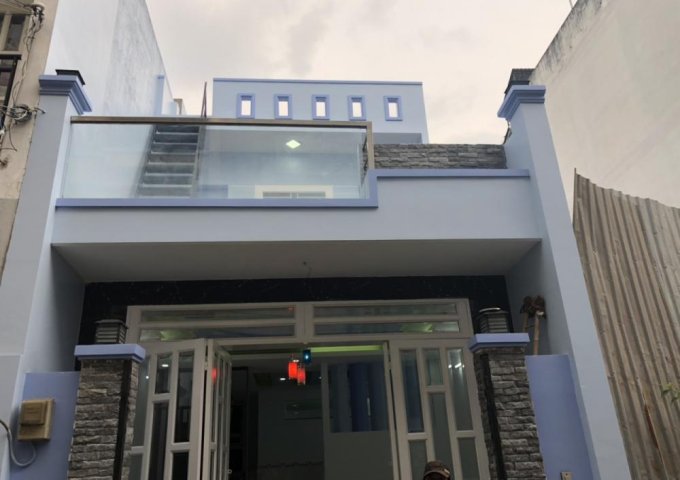 Nhà hẻm 6m thông 276/9/44 Mã Lò, Bình Trị Đông A, Bình Tân, 4.6x12m, 1 lầu, 3ty55