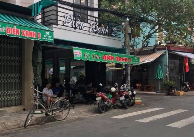 MTKD Lê Sát, 4.1x15m Nhà cấp 4 đang kd cafe thu nhập 20tr/thang