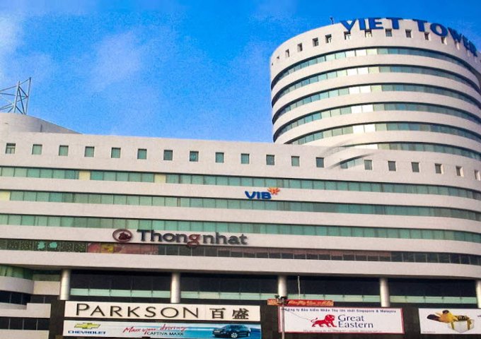 Cho thuê VP tòa nhà Viet Tower, số 1 Thái Hà, Trung Liệt, Đống Đa, chỉ 357 nghìn/m2/tháng