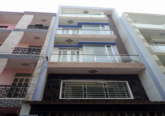 Bán nhà quận 6, 2 mặt tiền đường Lê Tuấn Mậu, lửng + 4 lầu