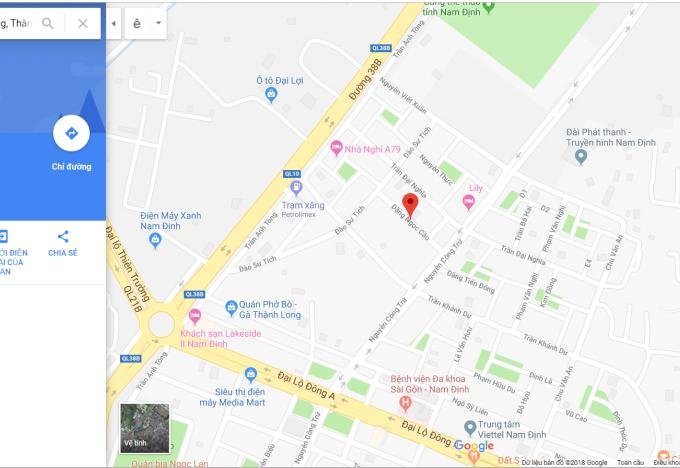 Bán đất khu đô thị mới Hòa Vượng diện tích 65,5 m2 giá 720 triệu