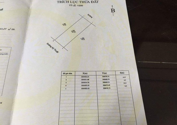 Bán đất khu đô thị mới Hòa Vượng diện tích 65,5 m2 giá 720 triệu