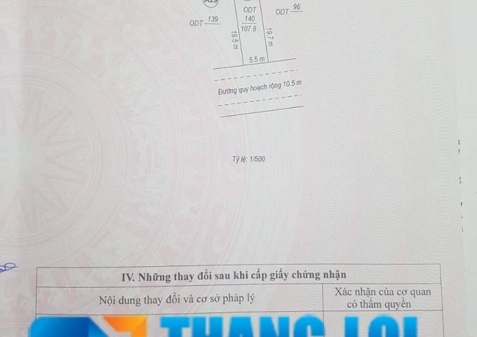 Bán đất mặt tiền đường Trịnh Công Sơn, Bắc Lý, Đồng Hới, đất đẹp tiềm năng, đường nhựa 10.5m đầu tư sinh lời