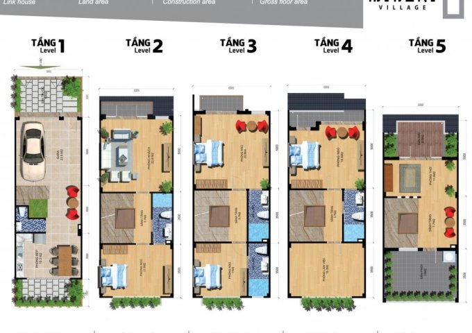 Bán liền kề dự án Minori Village 67A Trương Định giá tốt