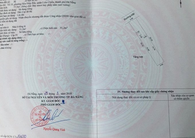 Bán nhà cấp 4 kiệt Ngô Xuân Thu, Hòa Hiệp Bắc, Liên Chiểu