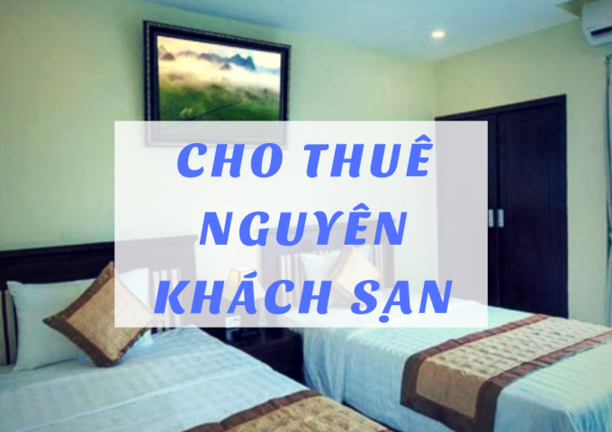 [CHO THUÊ LẠI] Khách Sạn 3 Sao - Nguyễn Hữu Thọ