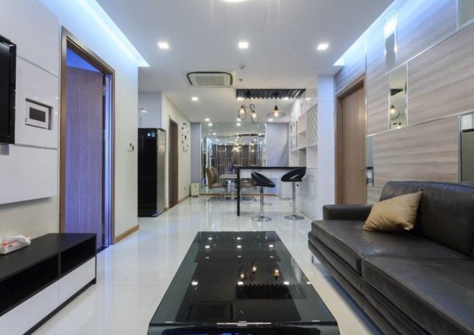 Cho thuê căn hộ Vinhomes Central Park 2PN Full nội thất cao cấp – View sông Sài Gòn – Giá 21tr/tháng – LH: 0943661866