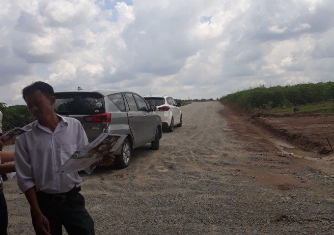 bán đất thổ cư trong khu phức hợp BECAMEX Bình Phước 400tr/200m2 đã có SHR thổ cư 50%