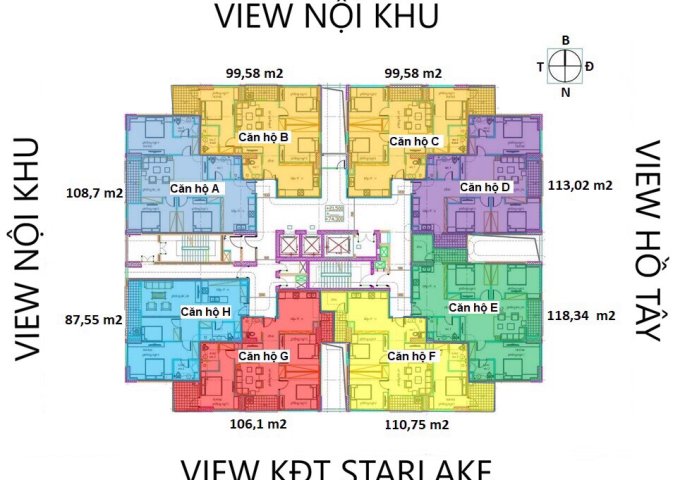  N03-T7 Ngoại Giao Đoàn cần bán các căn hộ, LH 0961134595