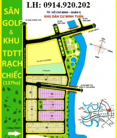 Bán nền đất biệt thự KDC Hoàng Anh Minh Tuấn, phường Phước Long B, Quận 9, Lô F, 10x25m