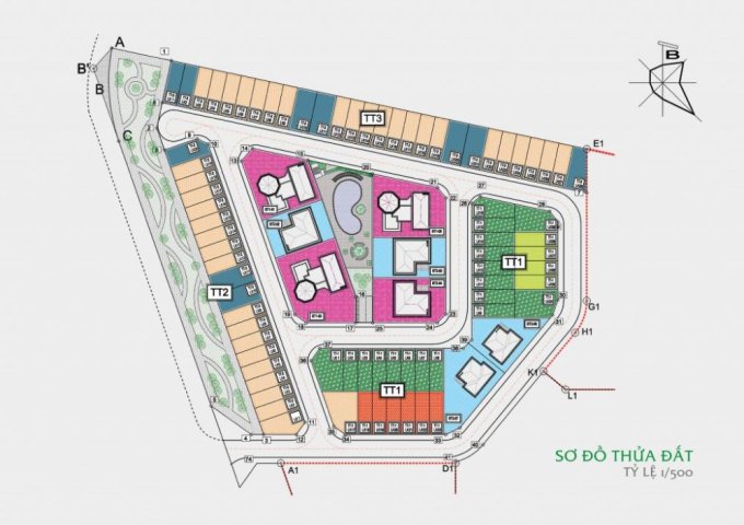 Bán liền kề biệt thự Tây Mỗ Residence – Constrexim 1