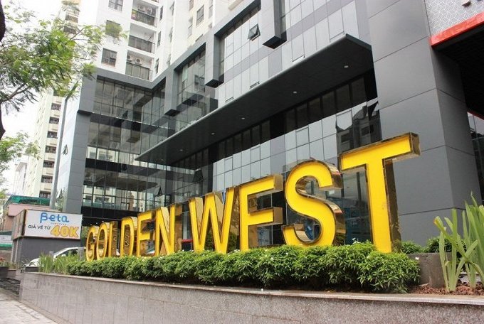 Chỉ 367.5 nghìn/m2/th cho thuê 670m2 văn phòng tòa nhà chân đế chung cư Golden West Lê Văn Lương