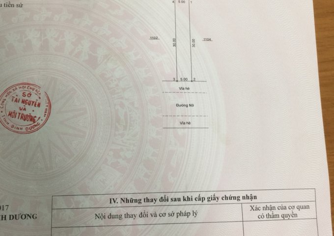 Bán lô đất 5B10 Mỹ Phước 4 vị trí đẹp, nhiều tiện ích, giá rẻ