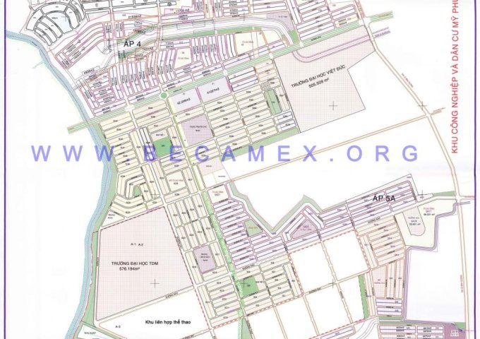 Bán lô đất 5B10 Mỹ Phước 4 vị trí đẹp, nhiều tiện ích, giá rẻ