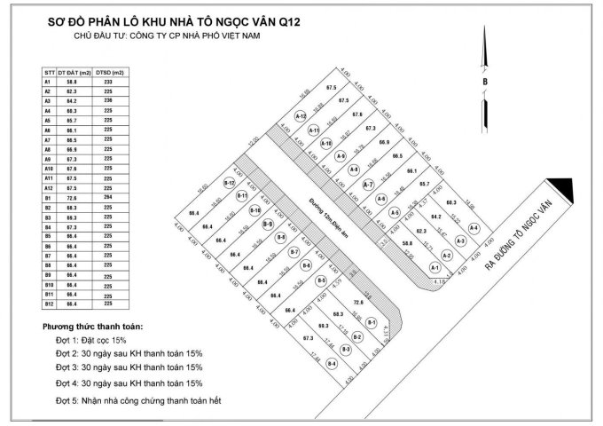 Nhà Tô Ngọc Vân, Q12, mở bán dự án Golden City 2, 1 trệt 3 lầu, giá F1 |  tinbatdongsan.com