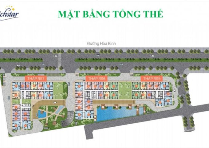 Cần tiền bán gấp căn hộ RS7-Xx.07 cán 2 phòng ngủ Richstar Hoà bình Novaland