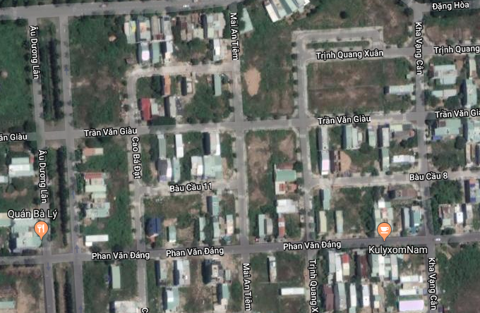 Bán đất  Đường Trần Văn Giàu, Hòa Vang, Đà Nẵng diện tích 92m2 giá 1.82 Tỷ, chính chủ