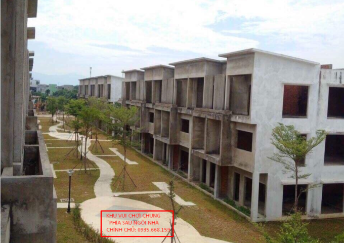Bán nhà xây thô Eco Charm, Đà Nẵng, rẻ nhất thị trường