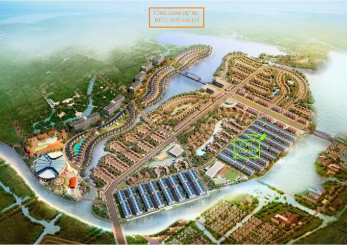 Bán nhà xây thô Eco Charm, Đà Nẵng, rẻ nhất thị trường