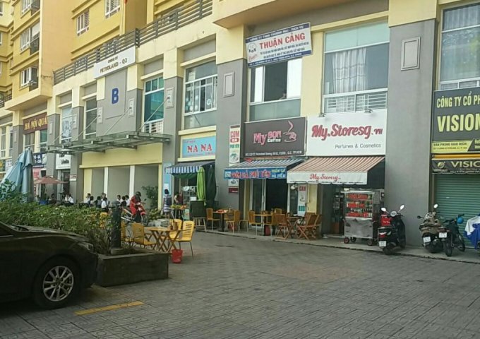 Chính chủ bán tầng trệt chung cư Petroland Q2, DT 76m2, 1 trệt, 1 lầu 1 lửng, 2,5 tỷ. 0918860304