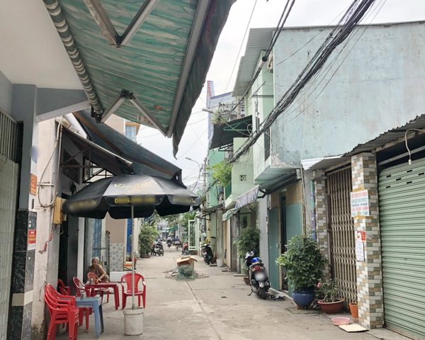 Bán nhà 1 lầu hẻm 31 đường 14B, quận Bình Tân