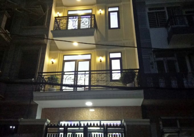 Bán nhà hẻm 257 Lê Đình Cẩn, Tân Tạo, Bình Tân, DT 5 x 12m, đúc 3 tấm nhà mới