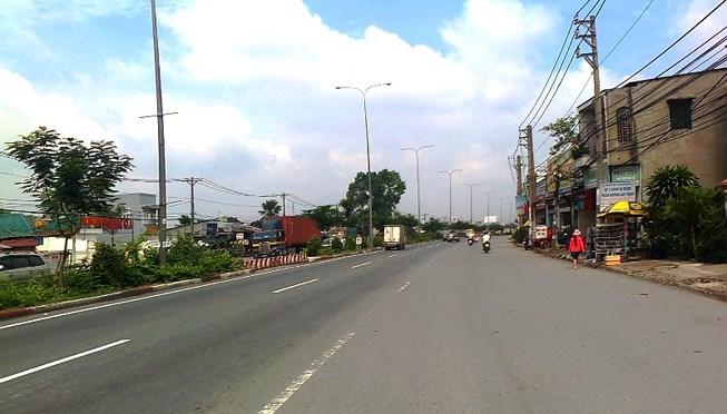 Bán đất mặt tiền QL1A, P. Thạnh Xuân, Q12, 1100m2 thổ cư, giá đầu tư cực tốt