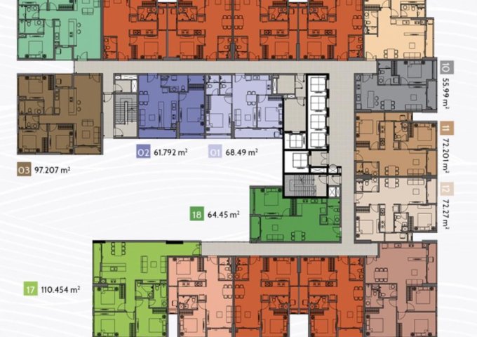 Bán căn hộ Ascent Plaza tầng cao, thoáng, hướng Đông, view sông Sài Gòn