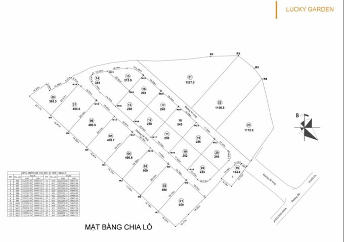 Bán đất dự án LUCKY HILL-khu công nghệ cao Hòa Lạc-Gía chỉ từ 8 tr /m2 