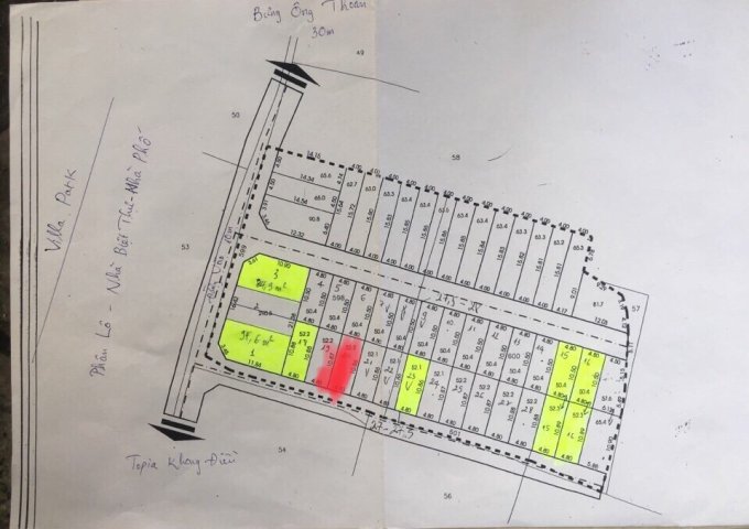 Chính chủ cần bán nền hẻm 95 Bưng Ông Thoàn, Phú Hữu, Quận 9 cạnh Villa Park 