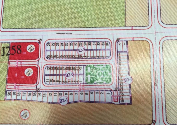 Bán đất KDC khu vực thu hồi đất đơn vị J258