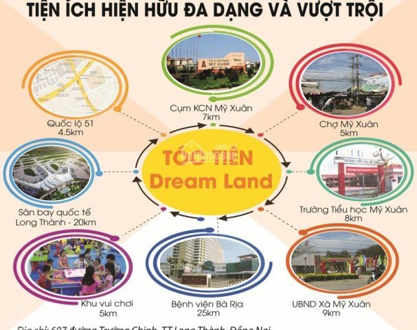Chính thức mở bán dự án Tóc Tiên DreamLand. Chỉ với 250 triệu 1 nền 100m2