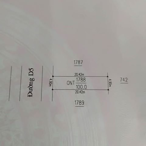 Bán nhanh MT 5m khu D Vsip 2 mở rộng mặt tiền D5