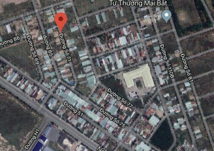 Bán đất đường 71 khu tái định cư phú chánh D , phường phú tân thủ dầu một bình dương 5x20