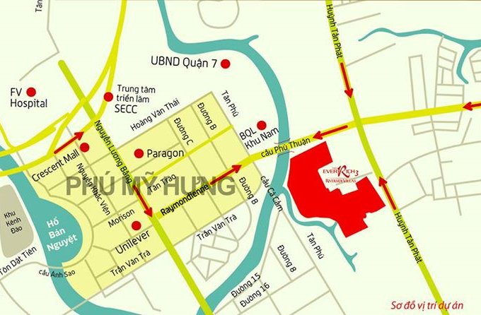 Cần chuyển nhượng lô A2 khu dân the EverRich III, Quận 7, TP. HCM diện tích 144m2 giá 12 tỷ