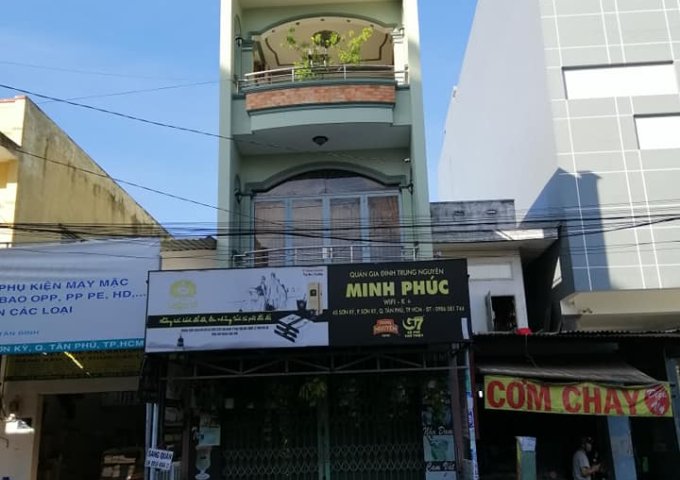 Nhà 2 lầu 4PN, MTKD Sơn Kỳ, P Tân Quý, Q Tân Phú, 4x23m, giá 20tr/th